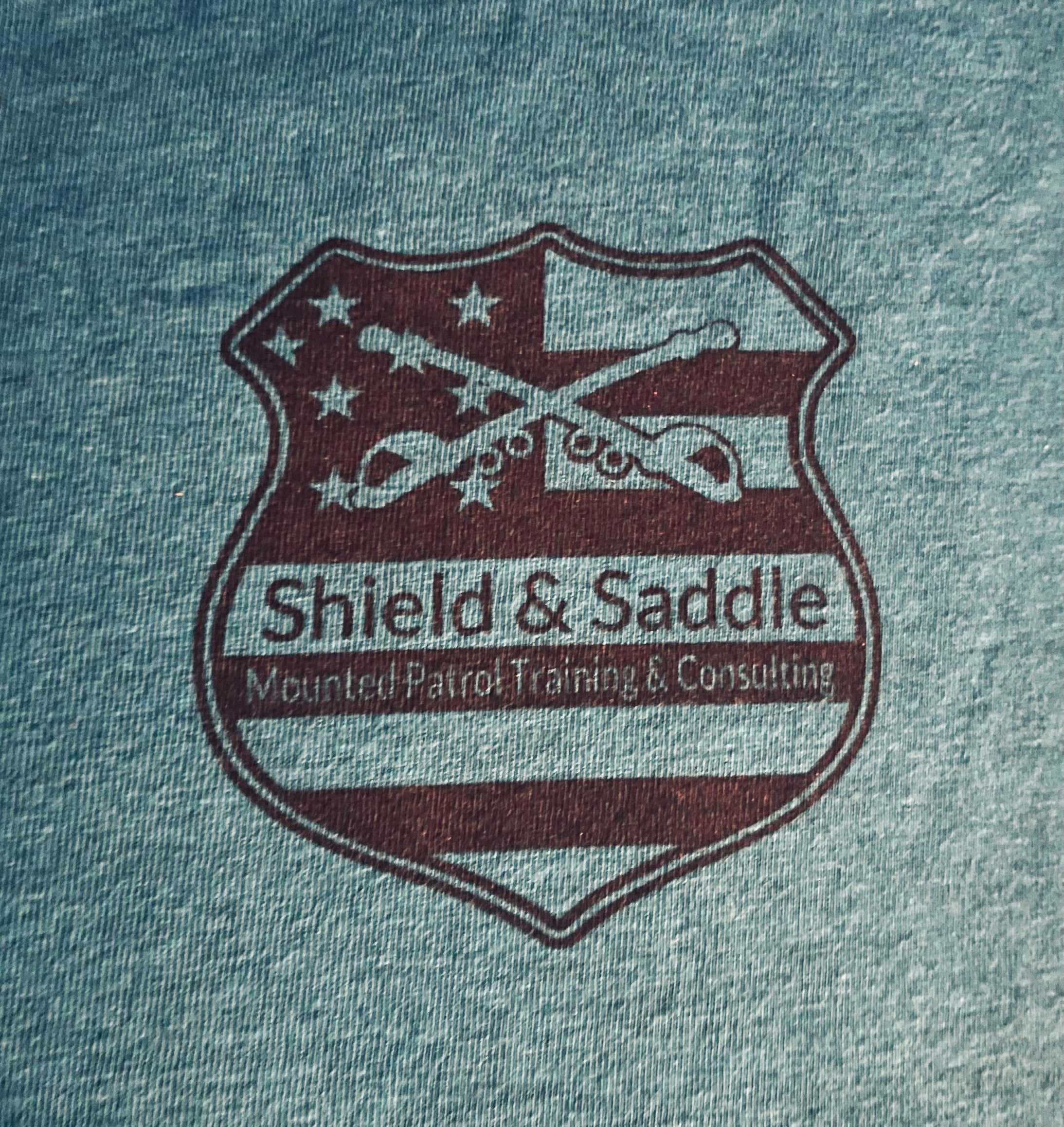 I walked through fire for this shirt (Antique Sapphire)